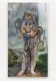 Karin Kneffel, Ohne Titel / Untitled, 2022, Öl auf Leinwand / Oil on canvas
150 × 80 cm, Privatsammlung / Private collection